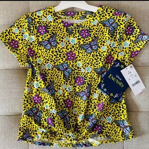 Girls Disney Encanto Butterfly 6/6x Short Sleeve Designer Graphic T-Shirt